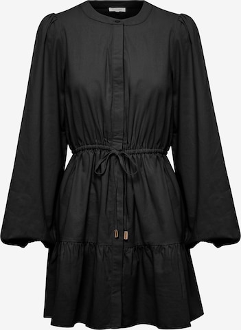 Robe 'SABINA' Tussah en noir : devant