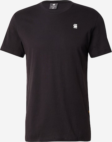 G-STAR Tričko - Čierna: predná strana