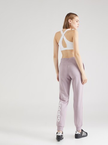 ADIDAS SPORTSWEAR Tapered Sportbroek 'Essentials' in Roze