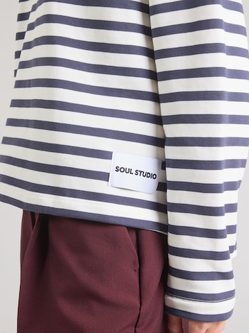 mėlyna Smith&Soul Marškinėliai