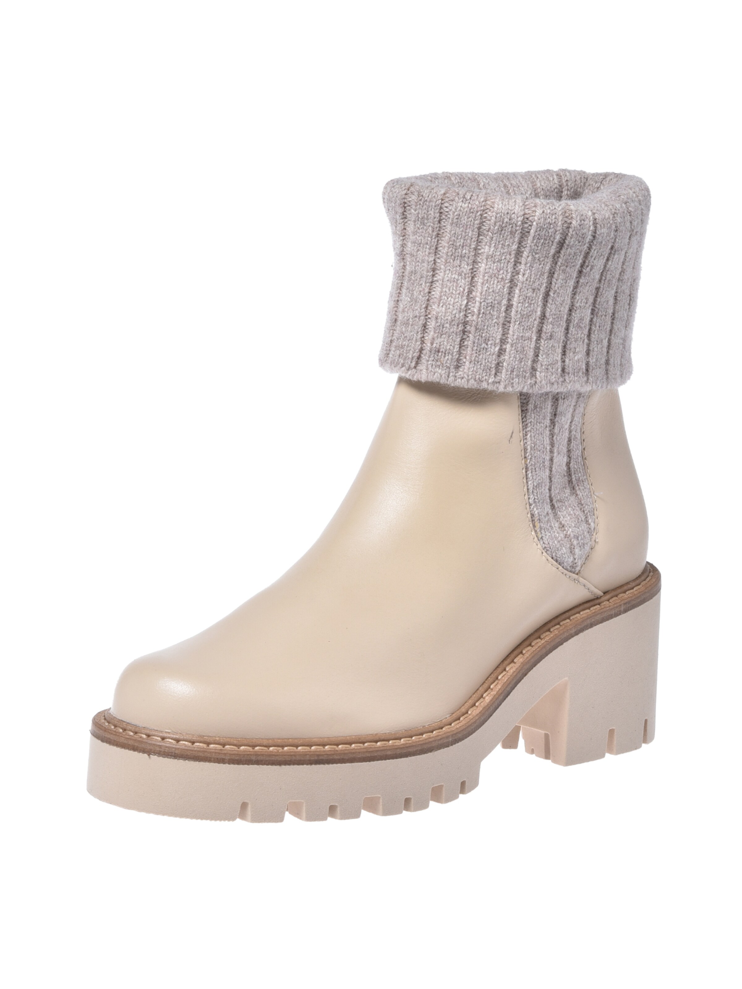 BALDININI Ankle boots in Beige: front