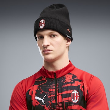 PUMA Sports beanie 'AC Milan FtblEssentials' in Black