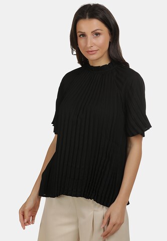 DreiMaster Maritim Blouse in Black: front