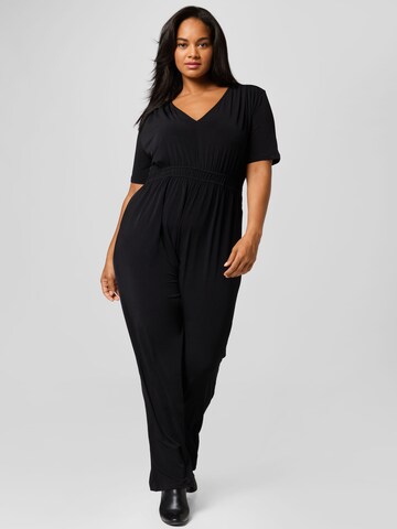 Guido Maria Kretschmer Curvy Jumpsuit 'Enara' in Schwarz: predná strana