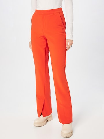 mbym Regular Broek 'Annabella' in Rood: voorkant