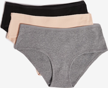 ETAM Panty 'JOHN' in Grey: front
