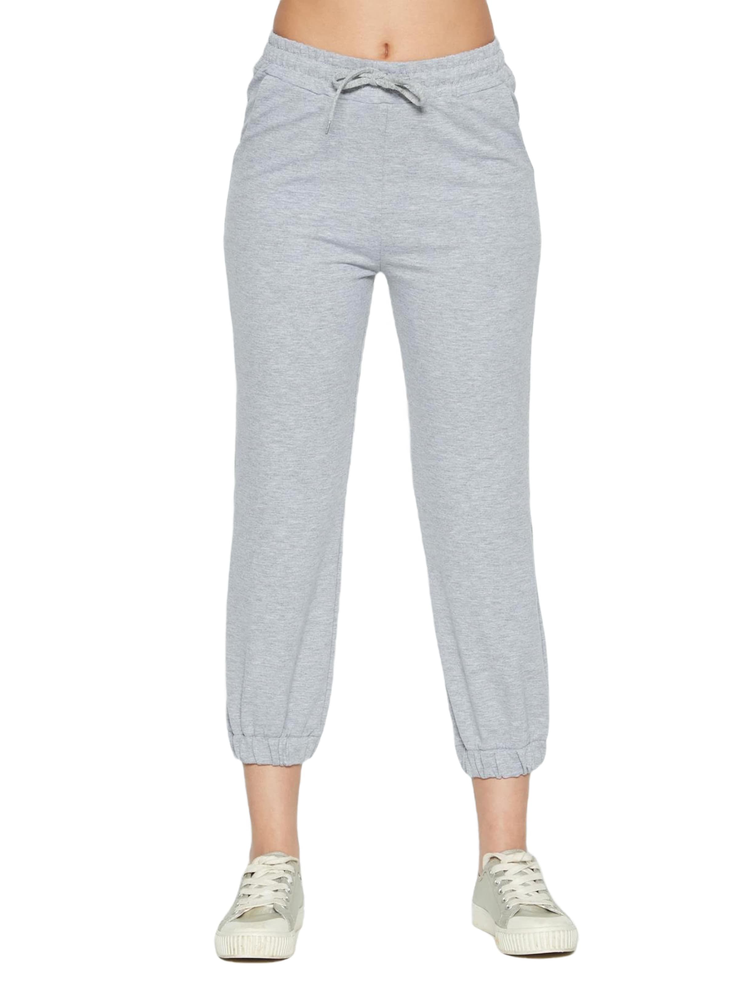 C&City Tapered Trousers in Grey: front
