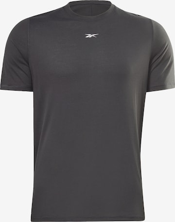 Maglia funzionale di Reebok in nero: frontale