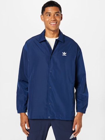 Veste mi-saison 'Adicolor Classics Trefoil ' ADIDAS ORIGINALS en bleu : devant