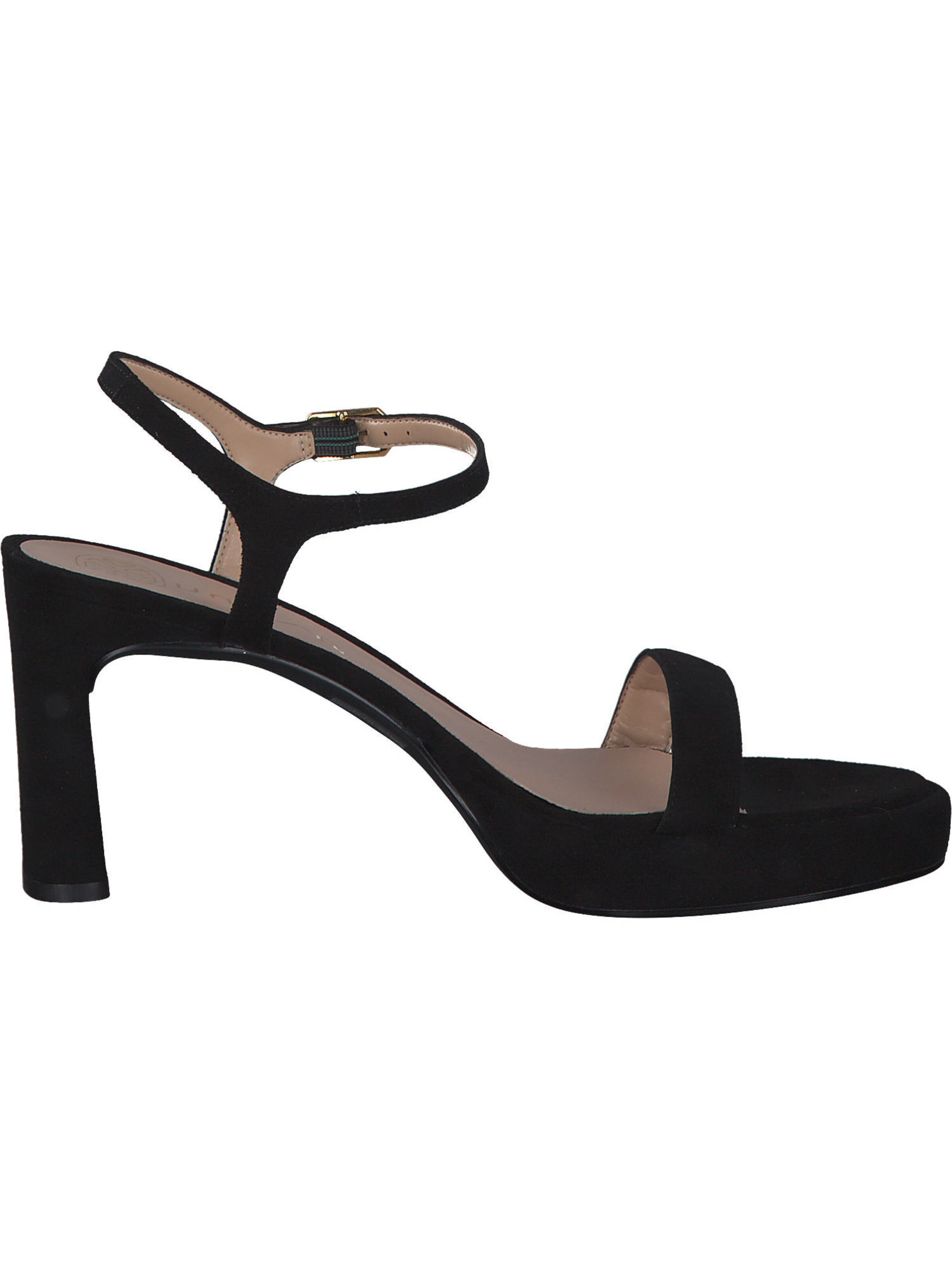 UNISA Sandalen met riem 'Soro' in Zwart