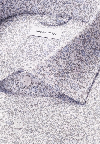 Coupe slim Chemise business SEIDENSTICKER en bleu
