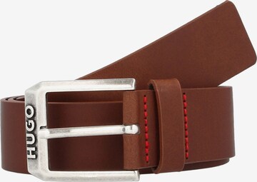 Ceinture 'Gelio' HUGO en marron : devant