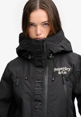 Superdry & Co Sportjas 'Ultimate Freestyle' in Zwart