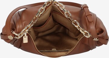 Borbonese Shoulder Bag 'New Orbit' in Brown