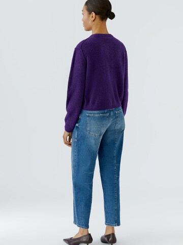 OUI Strickjacke 'ILAYA' in Lila