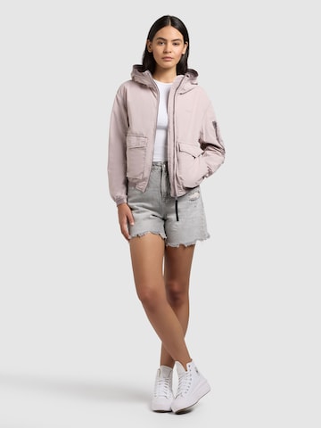 khujo Kurtka przejściowa ' Vona' w kolorze fioletowy