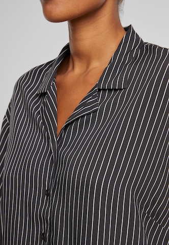 Urban Classics Shirt ' Ladies Resort Shirt ' in Black
