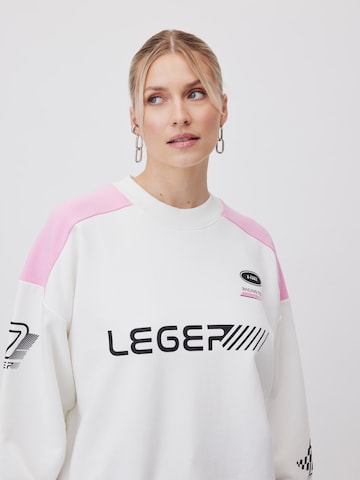 LeGer by Lena Gercke Μπλούζα φούτερ 'Jovana' σε λευκό