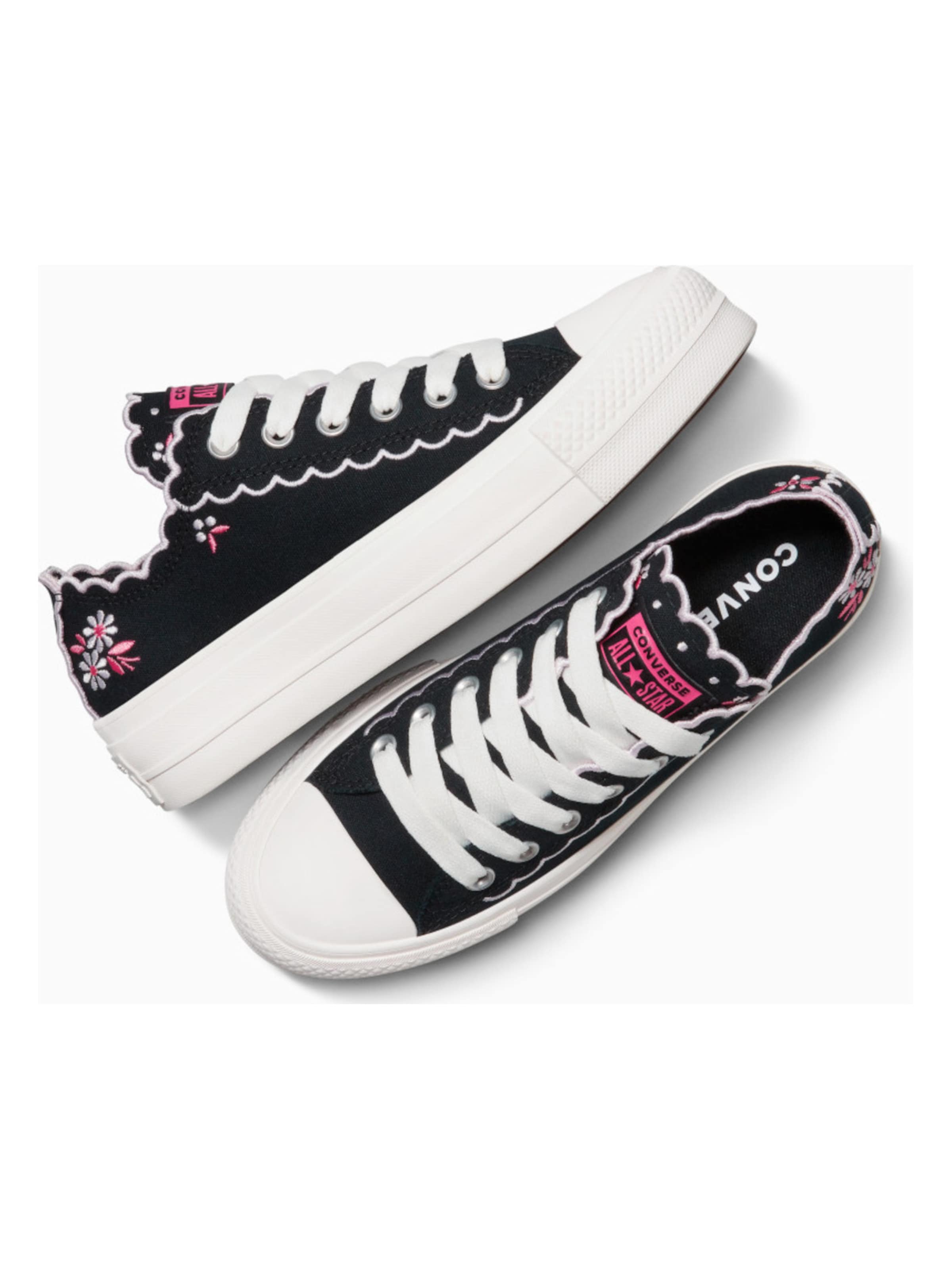 CONVERSE Sneakers laag 'Chuck Taylor All Star' in Zwart
