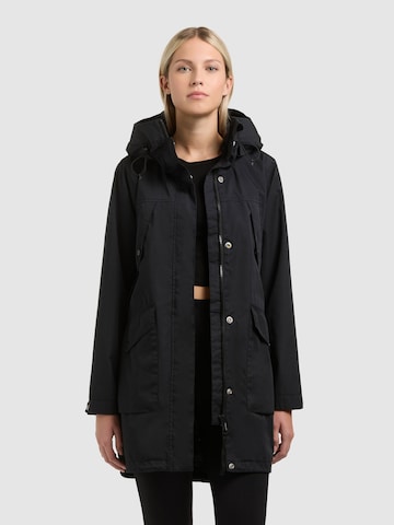 khujo Between-seasons coat 'AGEV' in Black