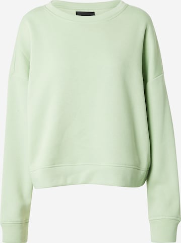 Sweat-shirt 'CHILLI' PIECES en vert : devant