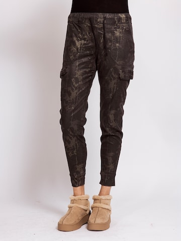 Zhrill Slimfit Cargohose 'ZHDAISEY'‌‌‌‌ in Schwarz