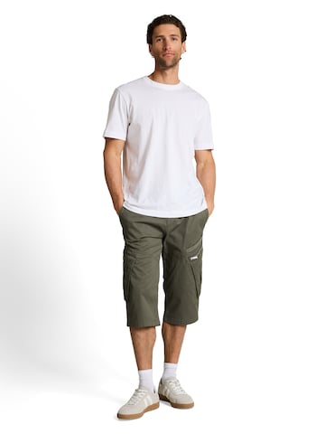 TOM TAILOR Regular Cargo Pants in Green