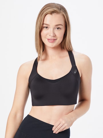 ASICS Bralette Sports Bra 'Metarun' in Black: front