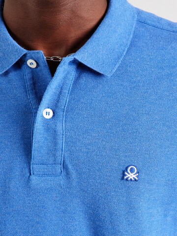 UNITED COLORS OF BENETTON Poloshirt in Blau