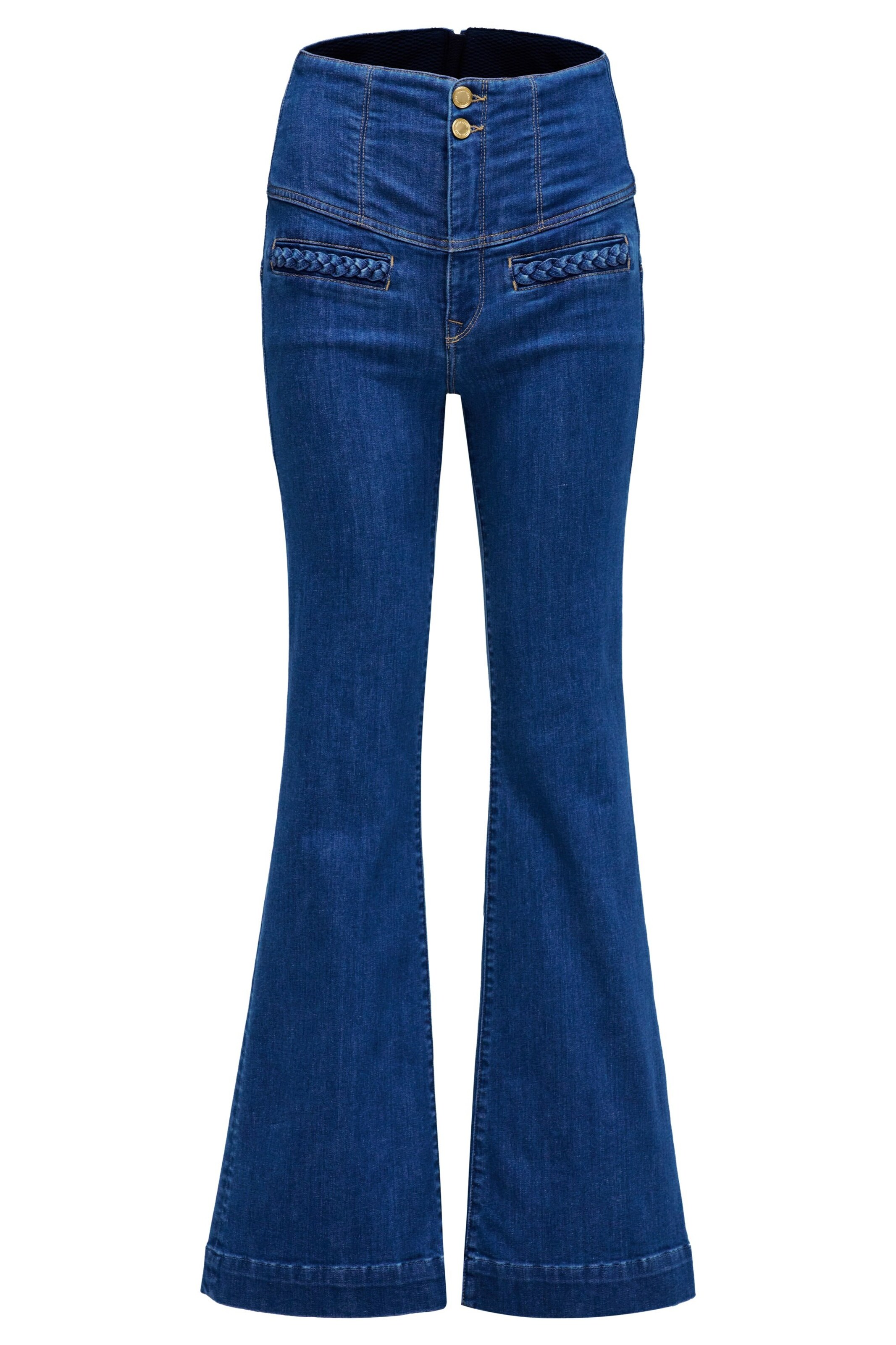 Salsa Jeans Flared Jeans 'Diva' in Blau: Vorderseite