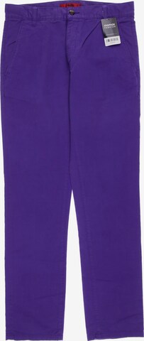 HUGO Red Pants in 30 in Purple: front