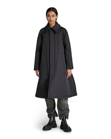 G-Star RAW Between-Seasons Coat in Black: front