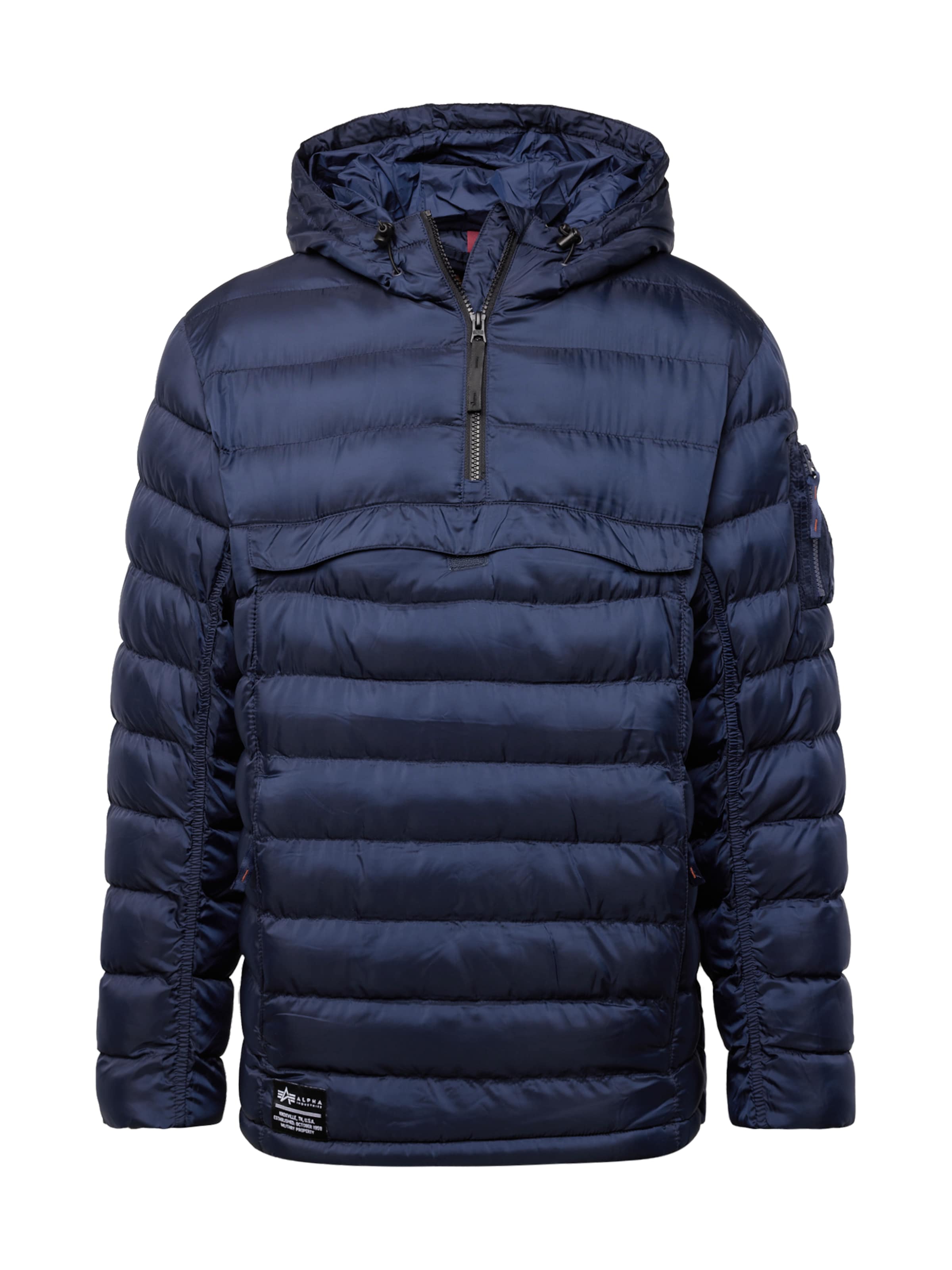 ALPHA INDUSTRIES Välikausitakki värissä sininen: etupuoli