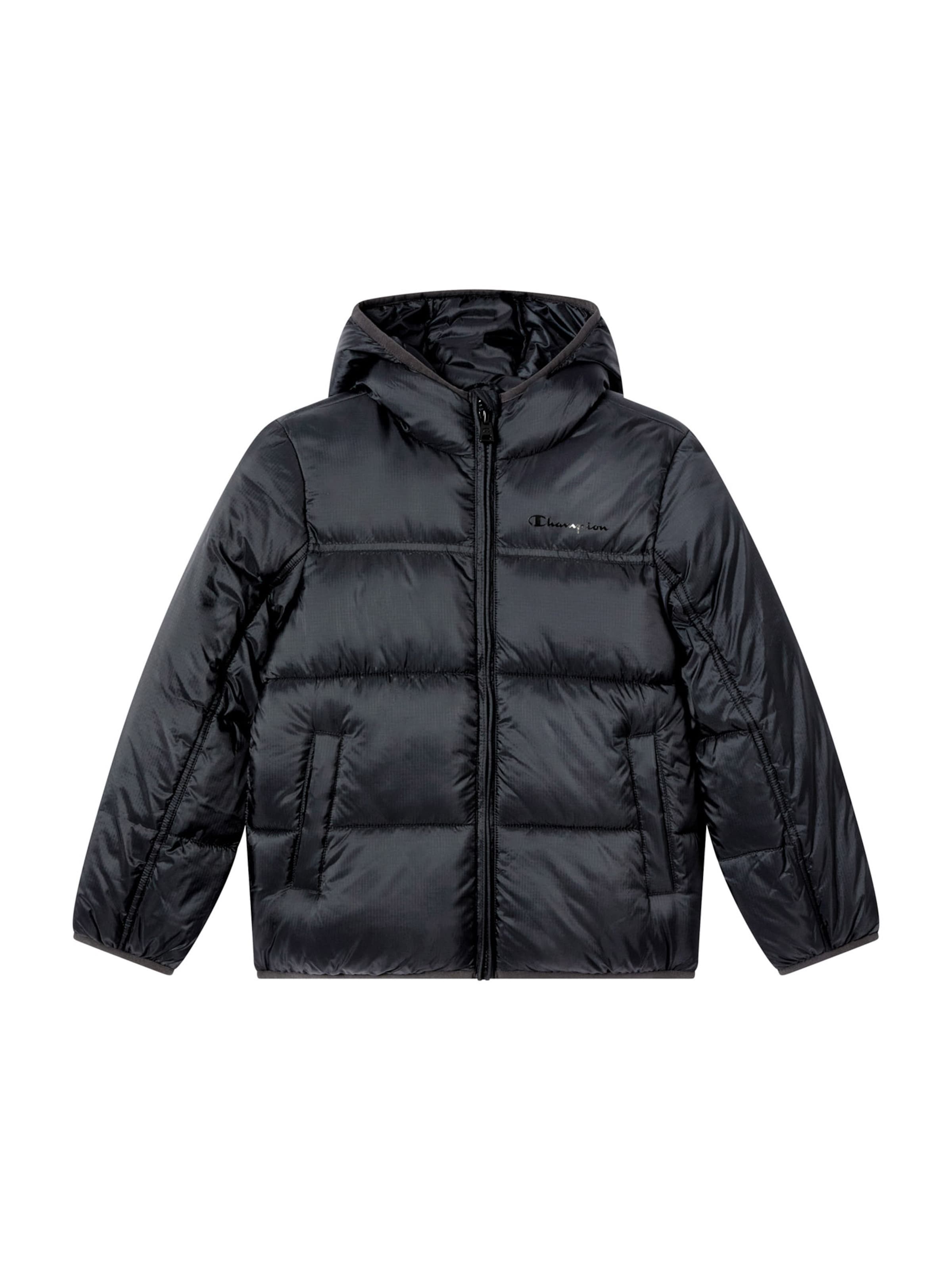 Champion Authentic Athletic Apparel Zimná bunda - Čierna: predná strana