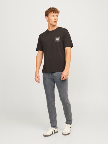 JACK & JONES - Regular Calças de ganga 'JJIClark JJEvan' em cinzento
