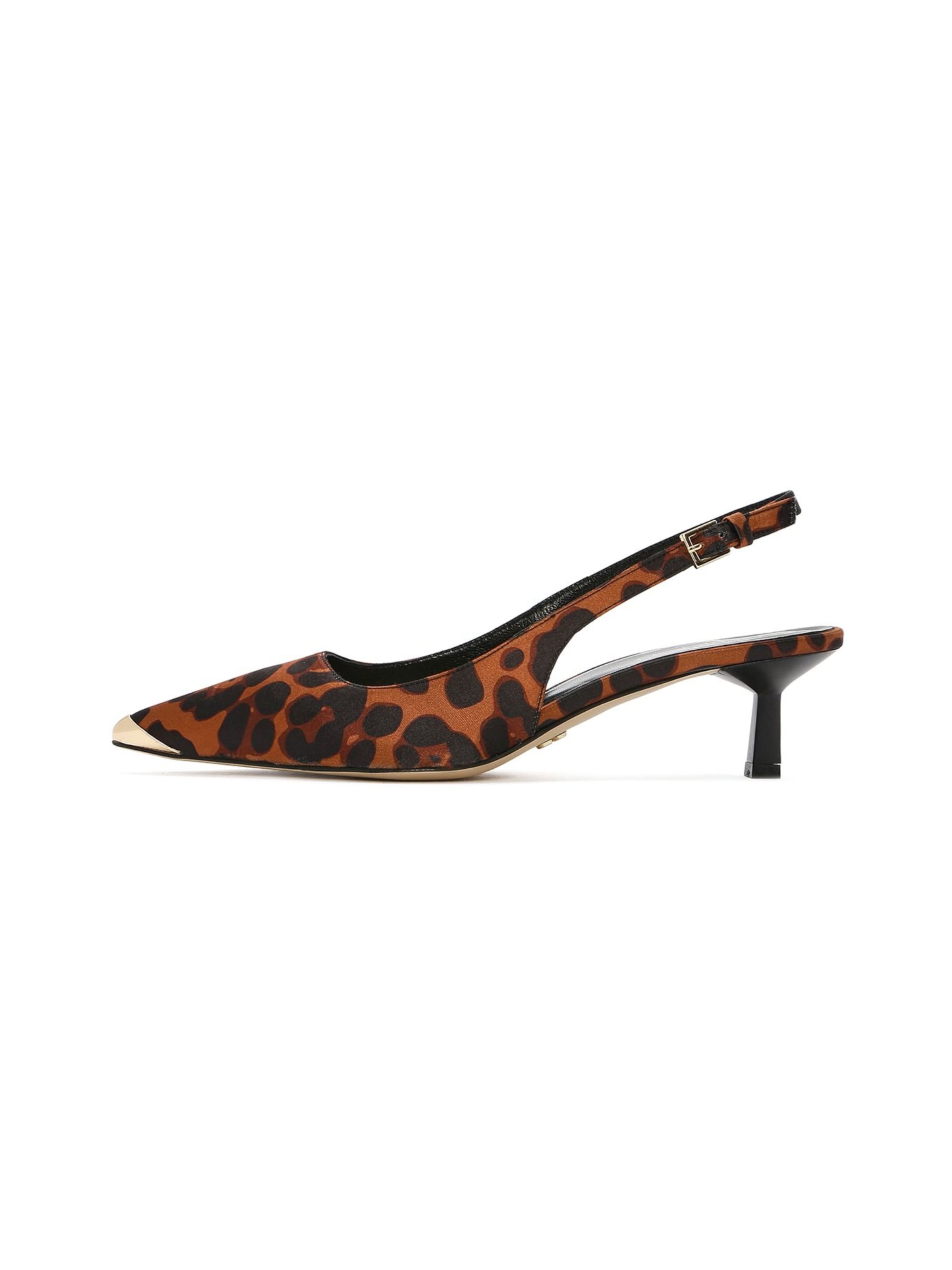 Derimod Slingback pumps in Brown: front