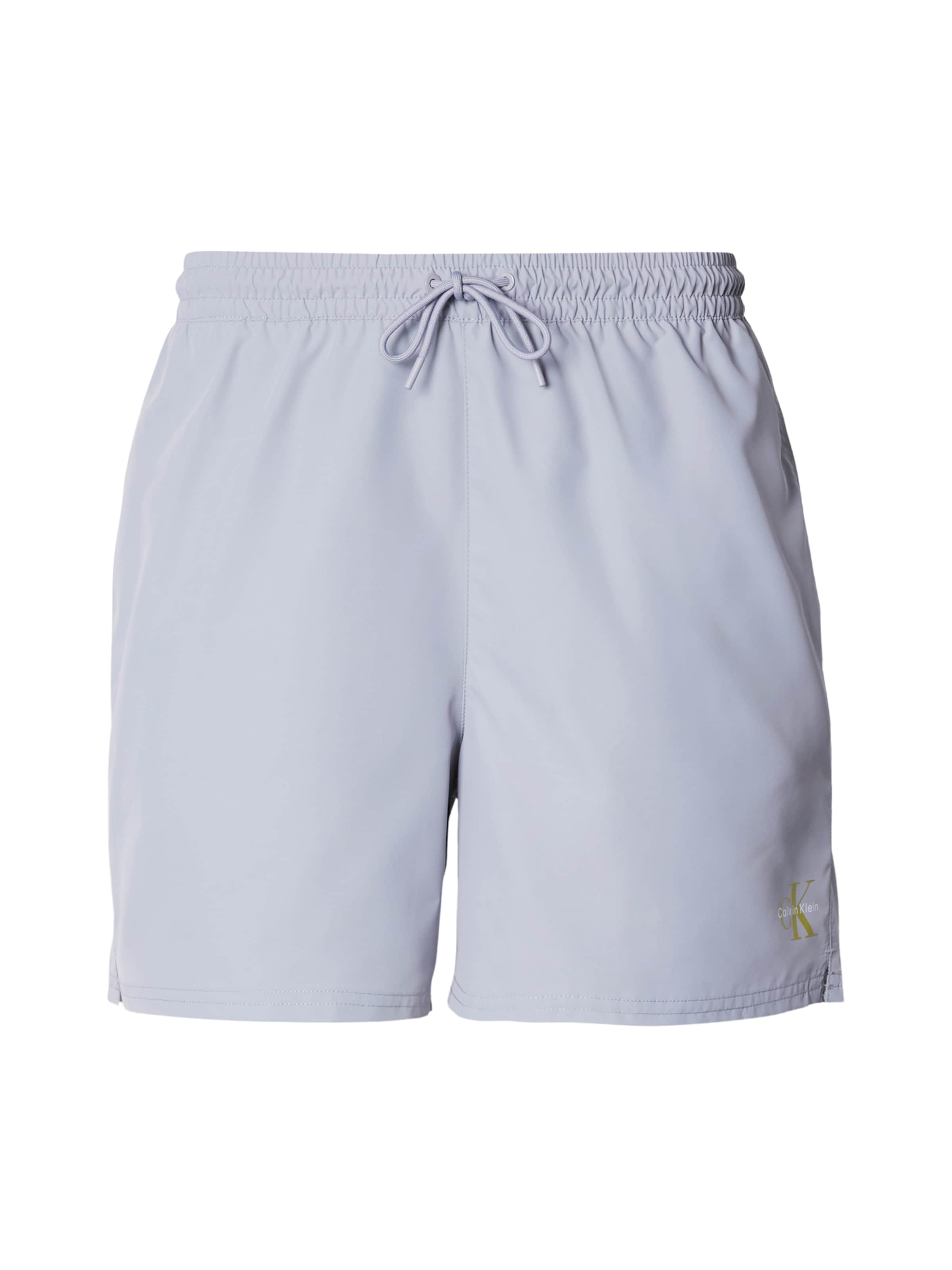 Calvin Klein Swimwear Hlače za k noši | siva barva: sprednja stran