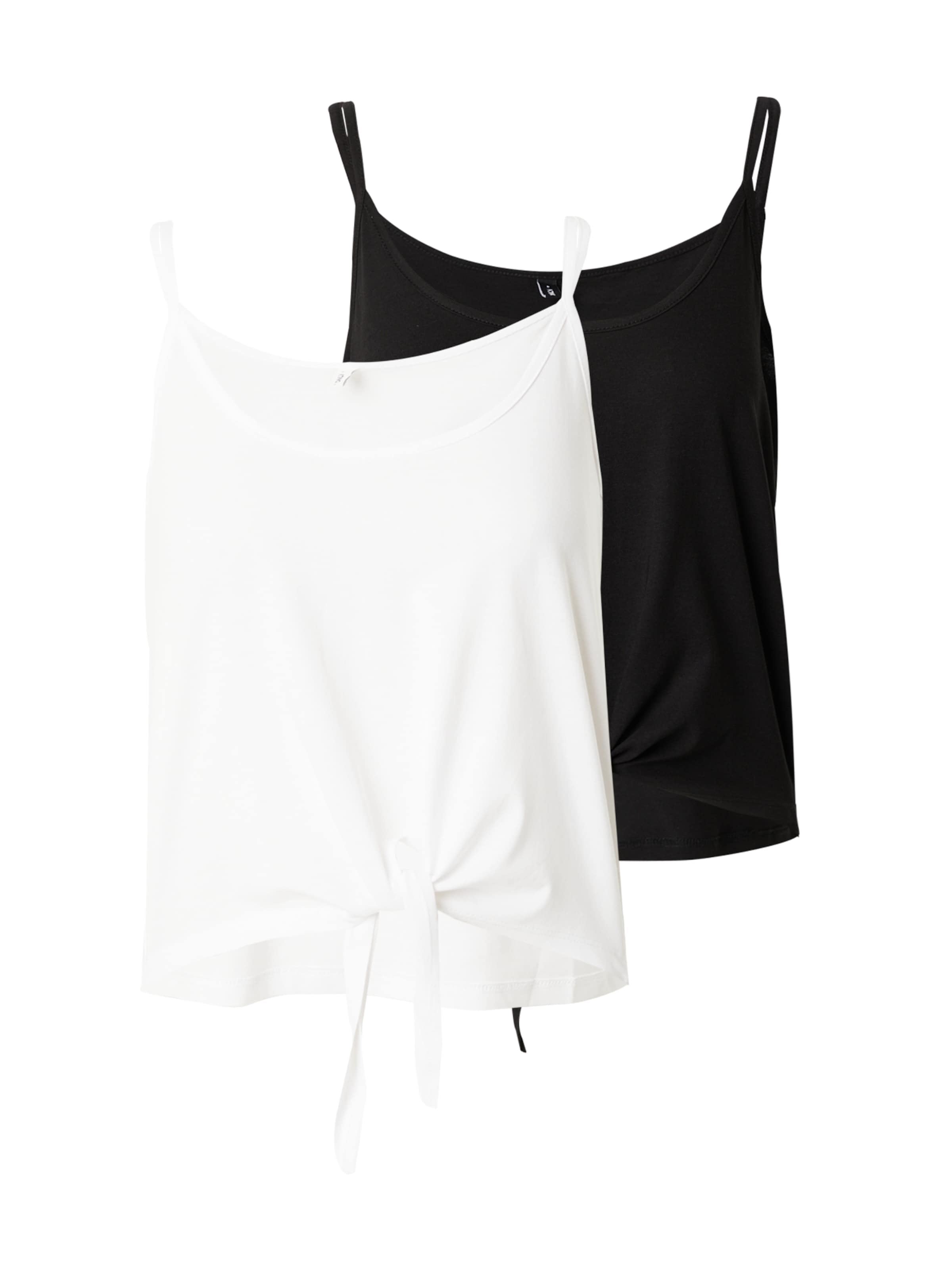 ONLY Топ 'MAY' в Черный: спереди