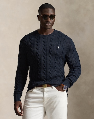 Pullover 'DRIVER' di Polo Ralph Lauren Big & Tall in blu: frontale