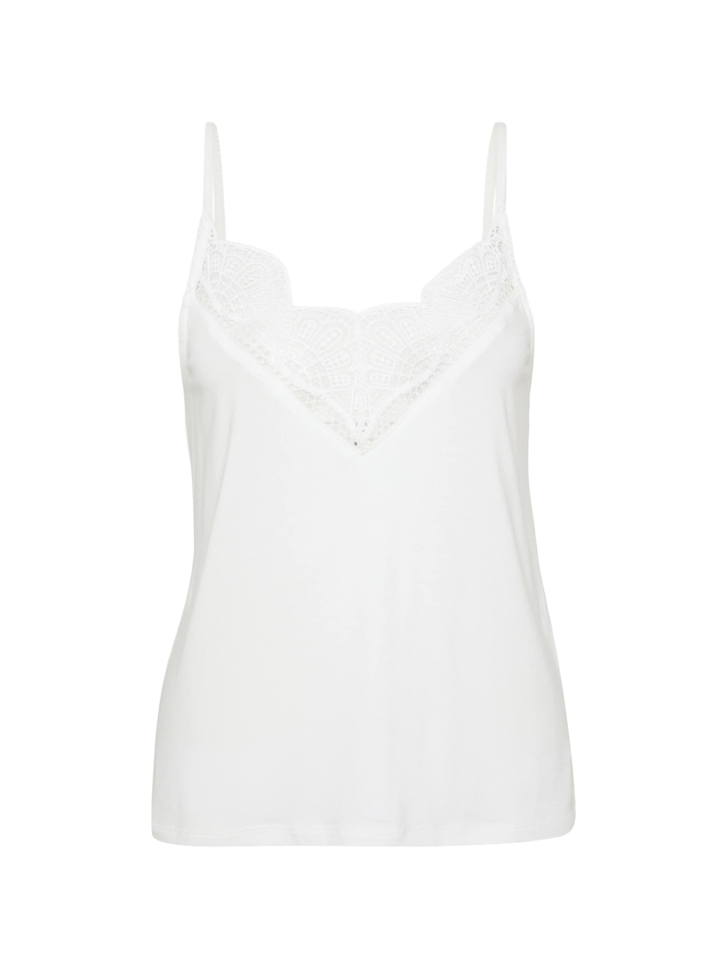 Vero Moda Petite Τοπ 'VMGLADYS' σε λευκό: μπροστά