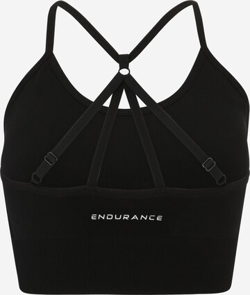 ENDURANCE Bustier Biustonosz sportowy 'Maidon' w kolorze czarny