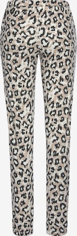 LASCANA Pyjamahose in Weiß