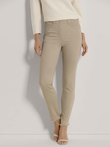 MADELEINE Skinny Jeans in Beige: Vorderseite