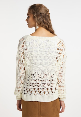 Cardigan IZIA en blanc