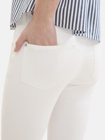 TOM TAILOR Regular Jeans 'Kate Capri' in White