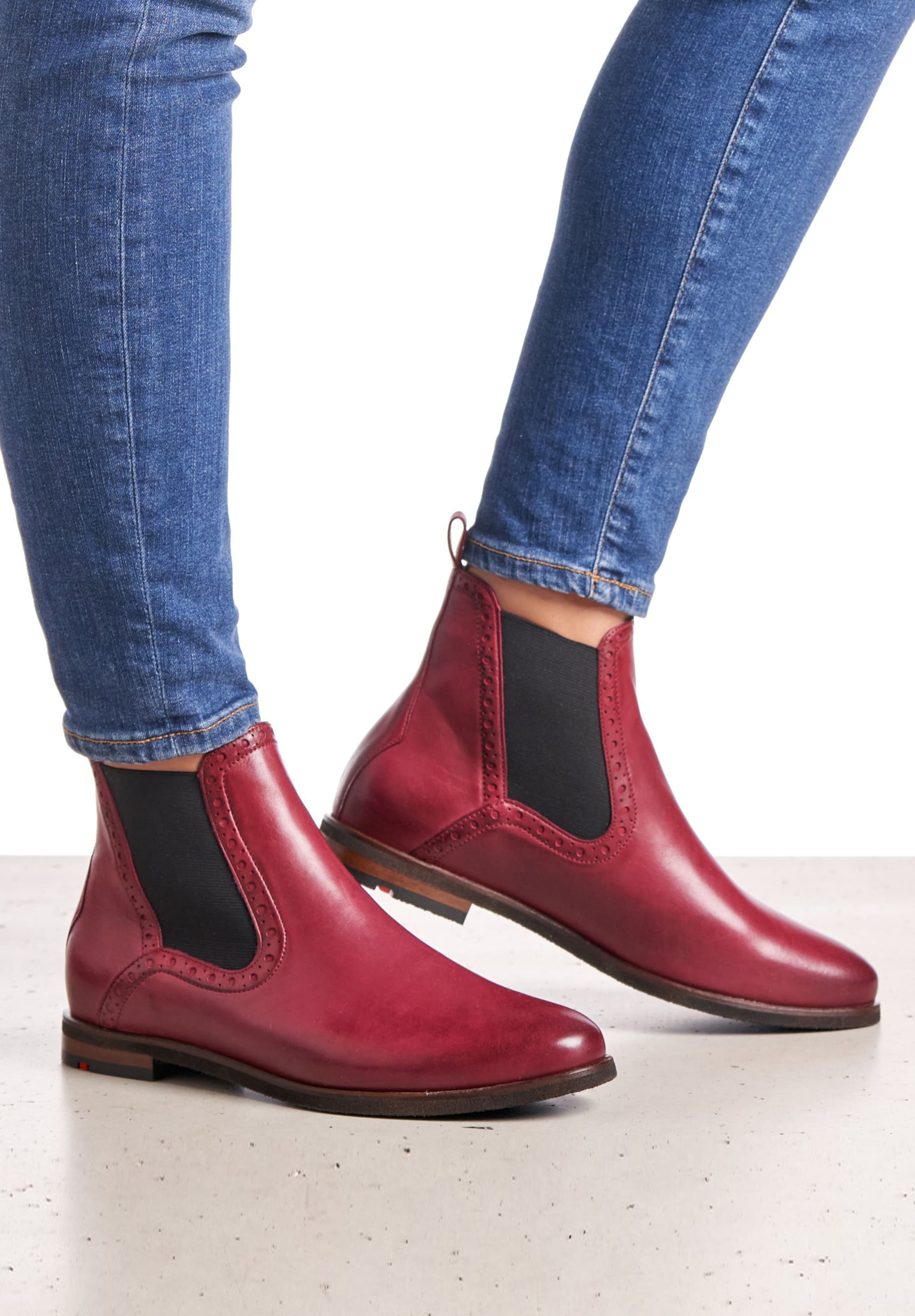 Frauen Stiefeletten LLOYD Chelsea Boots in Rot - KJ15990