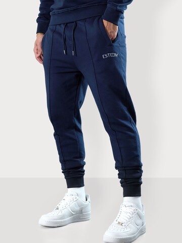 ESTEEM Slimfit Housut värissä sininen: etupuoli