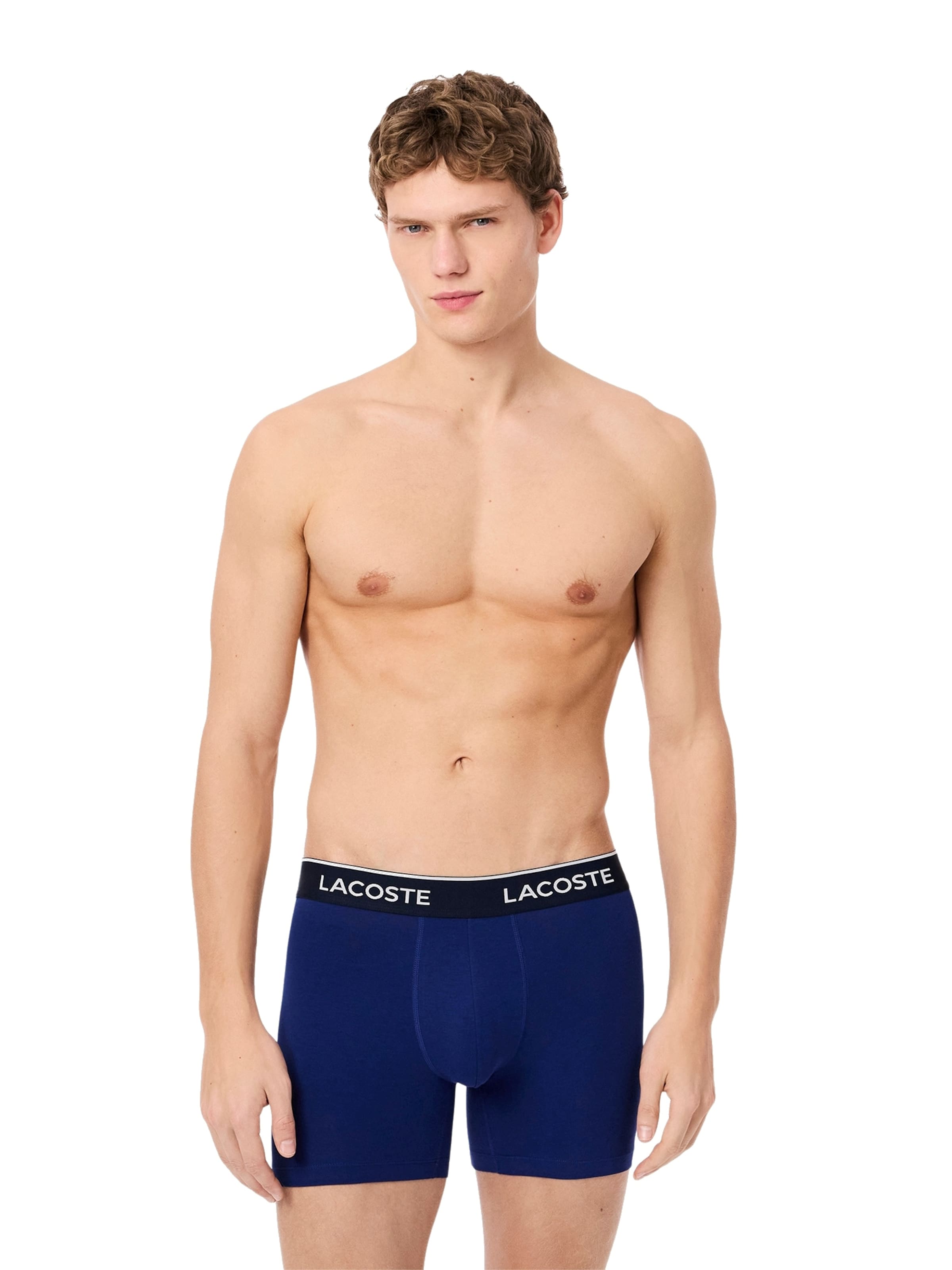 LACOSTE Boxerky – modrá