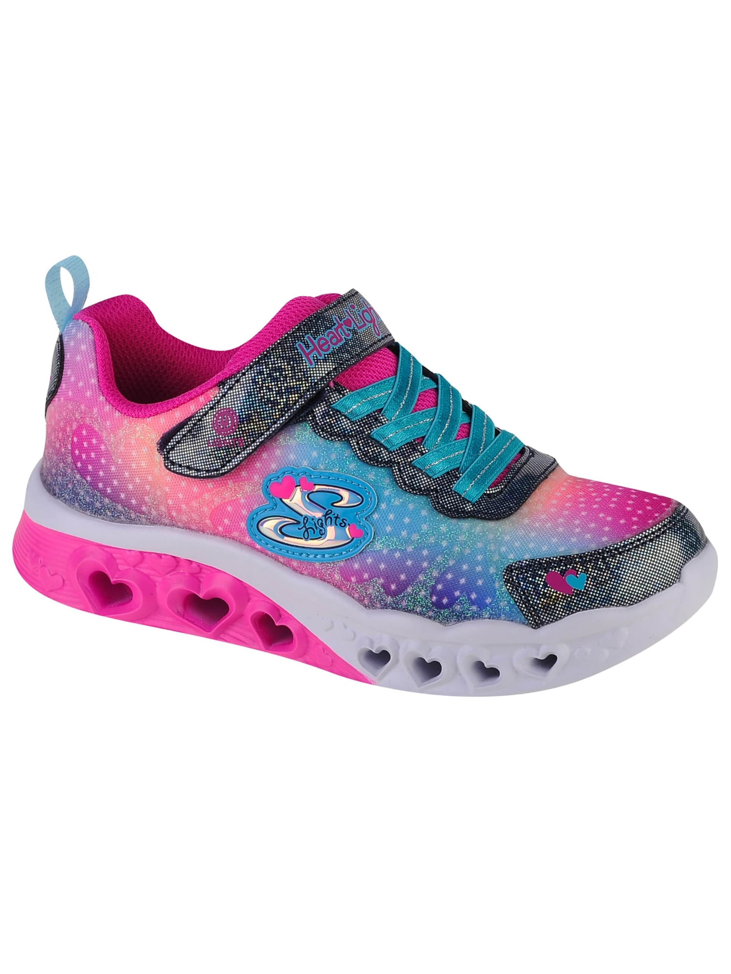 SKECHERS Sneakers 'Skechers Flutter Heart Lights' in Roze