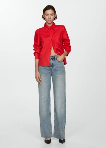 MANGO Bluse 'Rodas' in Rot